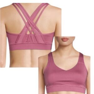 Avia Mauve Strappy Sports Bra